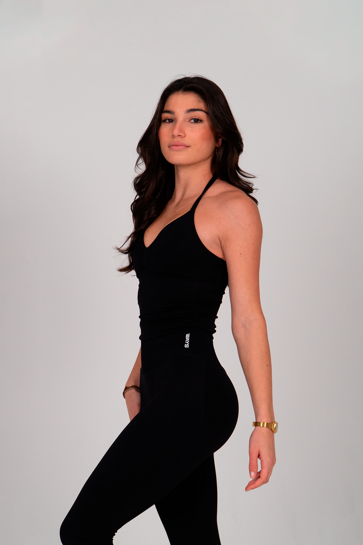 React Longline Strappy Top