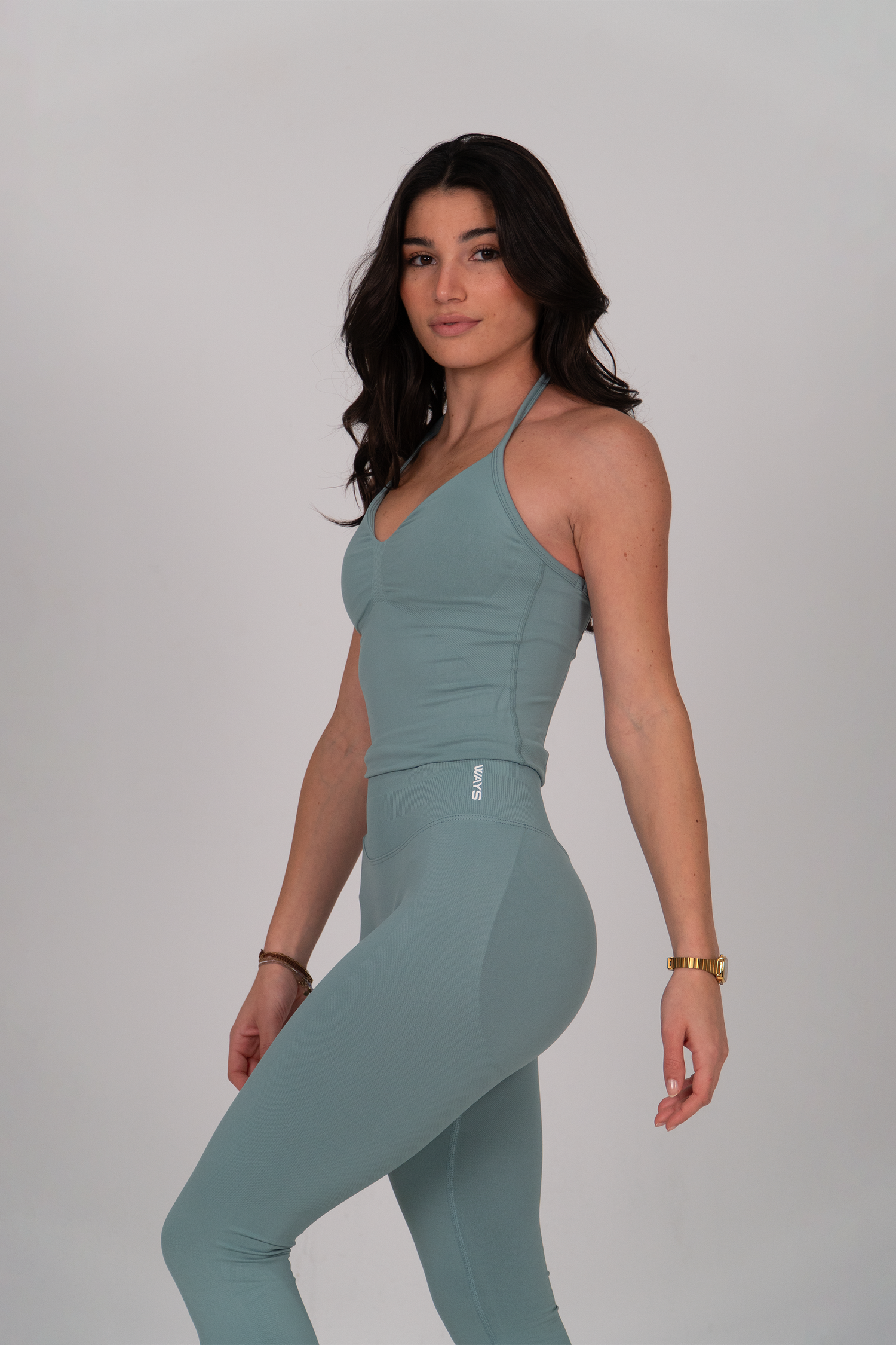 React Longline Strappy Top